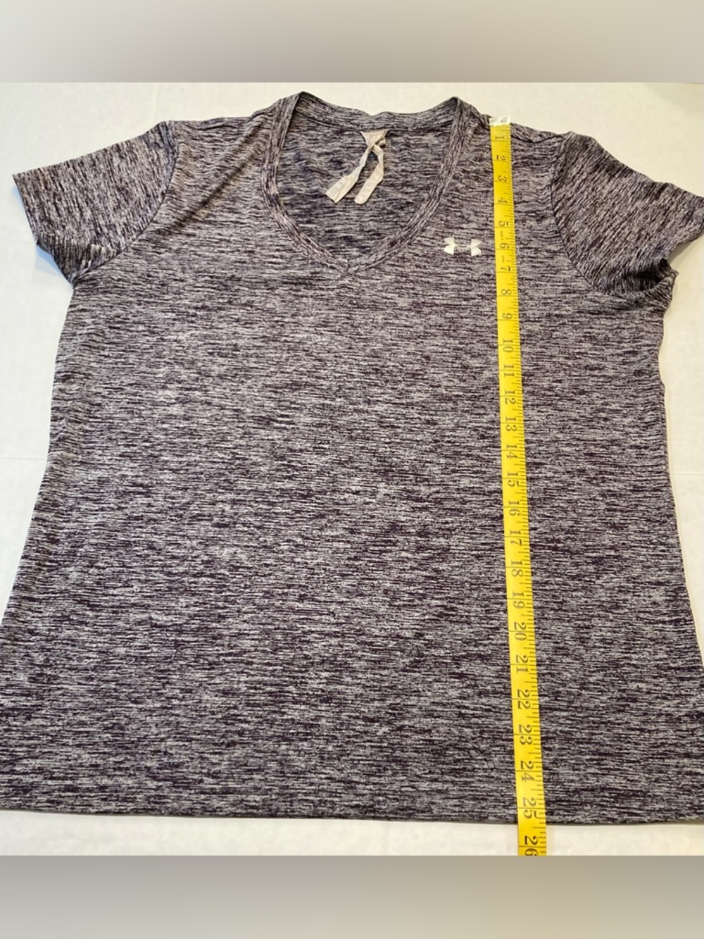 Under Armour 🟣 Size Large UA Tech™ Twist V-Neck Short Sleeve - Picture 8 of 9